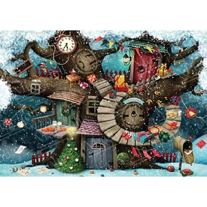 Magnolia 3514 - Christmas in the Forest - 1500 db-os Mini puzzle