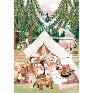 Magnolia 3424 - Camping - 1000 db-os puzzle