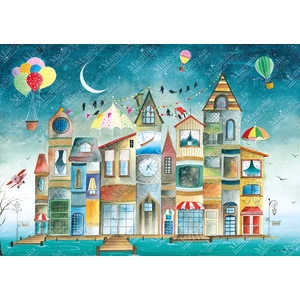 Magnolia 1014 - Houses I Read - 1000 db-os puzzle