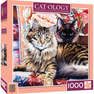 MasterPieces 71814 - Cat-Ology - Raja and Mulan - 1000 db-os puzzle