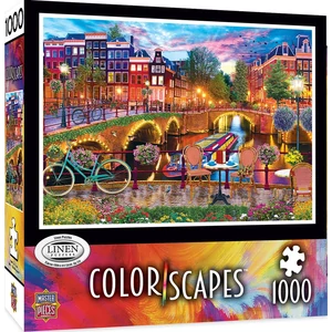 MasterPieces 71926 - Color Scapes Collection - Amsterdam Lights - 1000 db-os puzzle