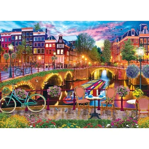 MasterPieces 71926 - Color Scapes Collection - Amsterdam Lights - 1000 db-os puzzle