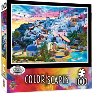 MasterPieces 71925 - Color Scapes Collection - Santorini Sky - 1000 db-os puzzle