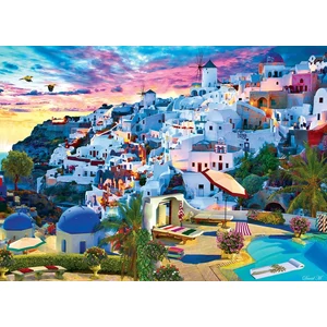 MasterPieces 71925 - Color Scapes Collection - Santorini Sky - 1000 db-os puzzle