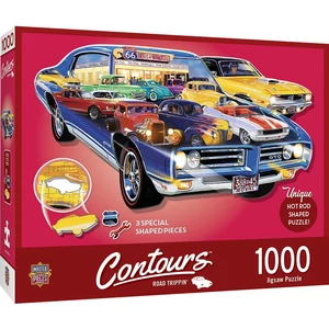 MasterPieces 71957 - Contours - Hot Rod - 1000 db-os puzzle