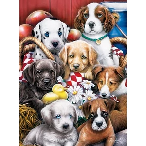 MasterPieces 72182 - Furry Friends - Puppy Pals - 1000 db-os puzzle