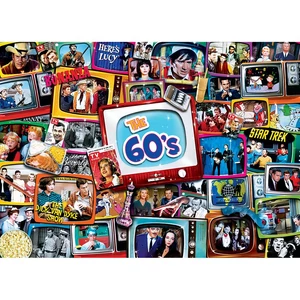 MasterPieces 72155 - TV Time Collection - 60's Shows - 1000 db-os puzzle