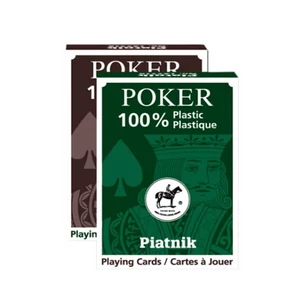 Piatnik - 100% Plasztik Póker kártya