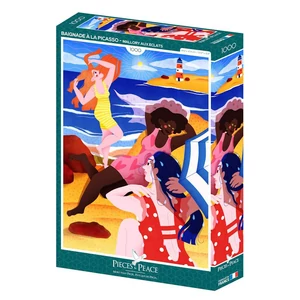 Pieces & Peace 0131 - Baignade à la Picasso- 1000 db-os puzzle