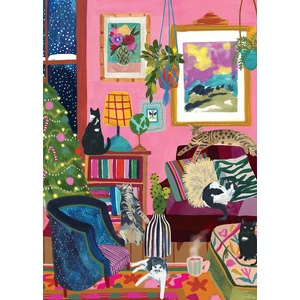 Pieces & Peace 0115 - Cozy Cats - 1000 db-os puzzle