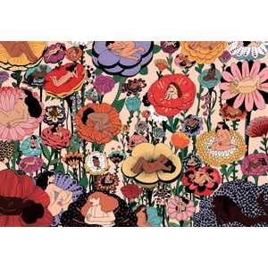 Pieces & Peace 0152 - Femmes Fleurs- 1000 db-os puzzle