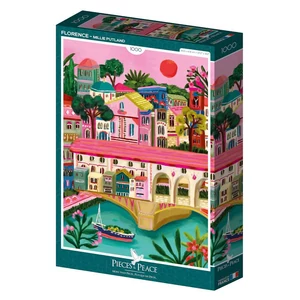 Pieces & Peace 0105 - Florence - 1000 db-os puzzle