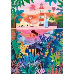 Pieces & Peace 0180 - Fonds Marins Colorés - 1000 db-os puzzle