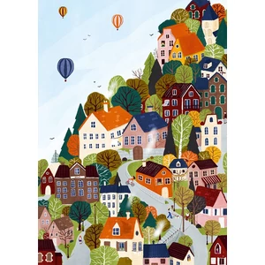 Pieces & Peace 1000 db-os puzzle - Forest City (0012)