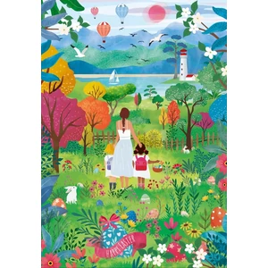 Pieces & Peace 0201 - Happy Easter - 1000 db-os puzzle