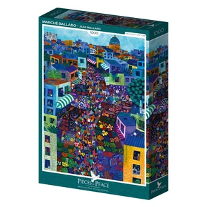 Pieces & Peace 1000 db-os puzzle - Marché Ballaro (0057)