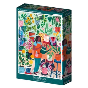 Pieces & Peace 0090 - Plant Lady - 1000 db-os puzzle