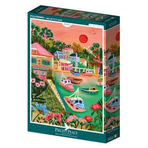 Pieces & Peace 0104 - Polperro - 1000 db-os puzzle