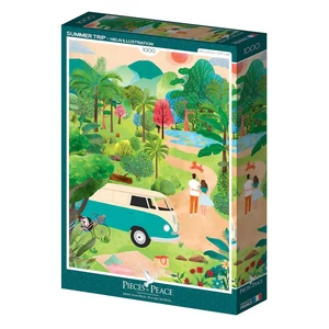 Pieces and Peace 1000 db-os puzzle - Summer Trip (0125)