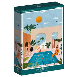 Pieces & Peace 1000 db-os puzzle - Swimming Pool (0001)