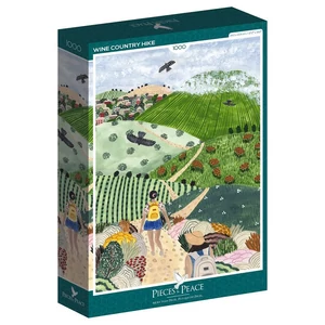 Pieces & Peace 1000 db-os puzzle - Wine Country Hike (0023)