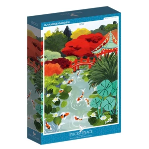 Pieces & Peace 0028 - Japanese Garden - 1500 db-os puzzle