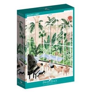 Pieces & Peace 0050 - Resort Lobby - 2000 db-os puzzle