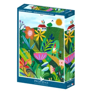 Pieces & Peace 0146 - Garden Whimsy- 500 db-os puzzle