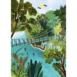 Pieces & Peace 0069 - Blue Pools NZ - 500 db-os puzzle