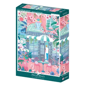 Pieces & Peace 0158 - Ice Cream Shop - 1000 db-os puzzle