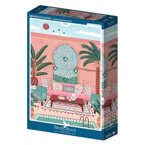 Pieces & Peace 0109 - Morocco hotel - 500 db-os puzzle