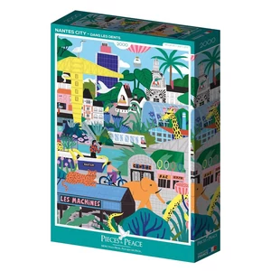 Pieces & Peace 0095 - Nantes City - 2000 db-os puzzle