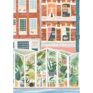 Pieces & Peace 0081 - Amsterdam Flower Market - 1000 db-os puzzle