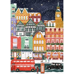 Pieces & Peace 0085 - London at Christmas - 1000 db-os puzzle