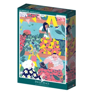 Pieces & Peace 0086 - Au Marché - 1000 db-os puzzle