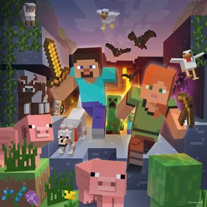 Ravensburger 3 x 49 db-os puzzle - Minecraft (05621)