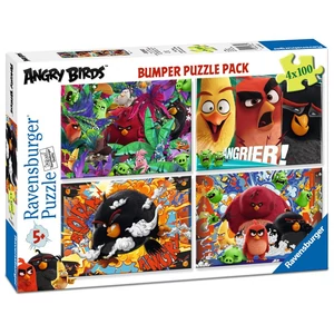 Ravensburger 06862 - Angry Birds - 4 x 100 db-os puzzle