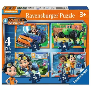 Ravensburger 06983 - Rusty Rivets - 4 az 1-ben (12,16,20,24 db-os) puzzle