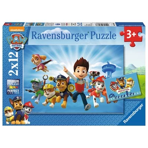 Ravensburger 07586 - Mancs őrjárat - 2 x 12 db-os puzzle