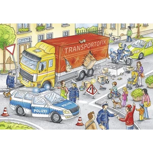 Ravensburger 07814 - A város hősei - 2 x 24 db-os puzzle