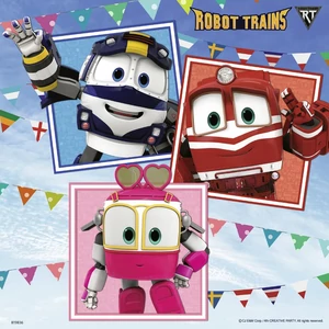 Ravensburger 08047 - RoboVonatok - 3 x 49 db-os puzzle