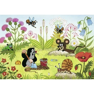 Ravensburger 08861 - Kisvakond - A kertben - 2 x 24 db-os puzzle