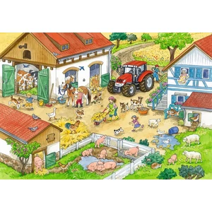 Ravensburger 09195 - Élet a farmon - 2 x 24 db-os puzzle