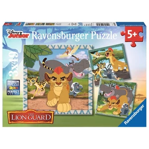Ravensburger 09348 - Az Oroszlán őrség - 3 x 49 db-os puzzle