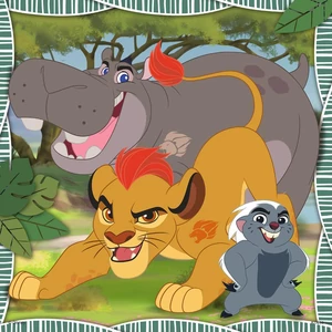 Ravensburger 09348 - Az Oroszlán őrség - 3 x 49 db-os puzzle