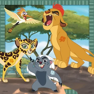 Ravensburger 09348 - Az Oroszlán őrség - 3 x 49 db-os puzzle