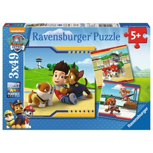 Ravensburger 09369 - Mancs őrjárat - 3 x 49 db-os puzzle