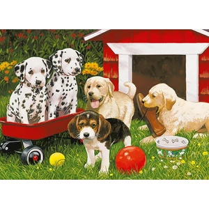 Ravensburger 09526 - Kutya buli - 60 db-os puzzle