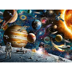 Ravensburger 10016 - Az űrben - 150 db-os XXL puzzle