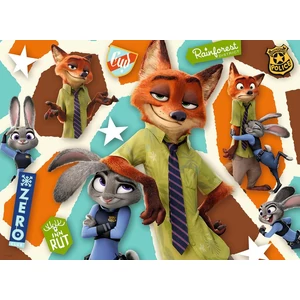 Ravensburger 10028 - Zootropolis  - Állati nagy balhé - 150 db-os XXL puzzle